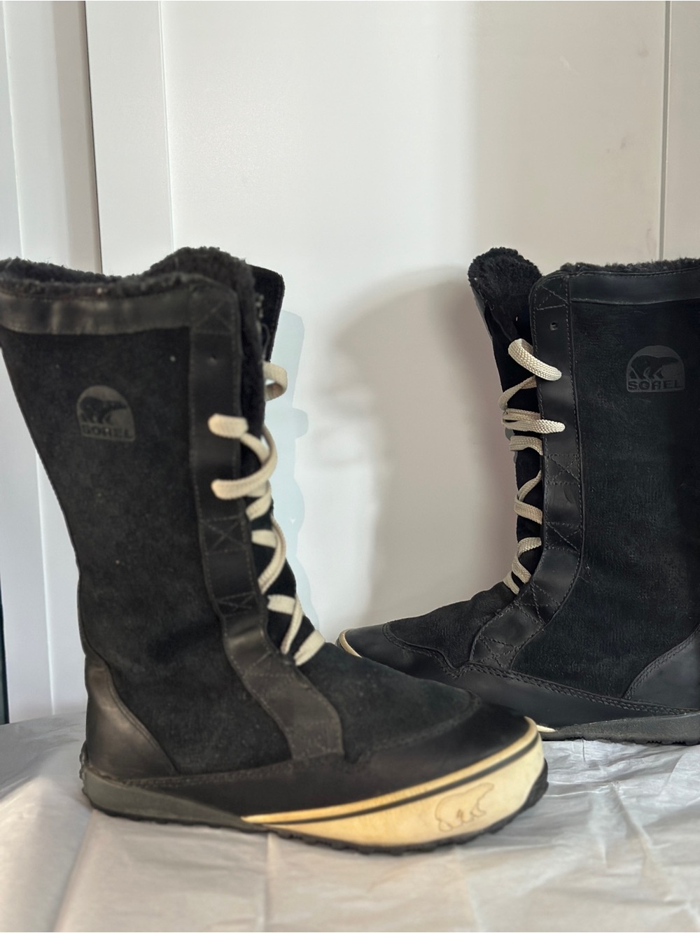 Sorel Mackenzie Tall Lace-Up Waterproof Boots